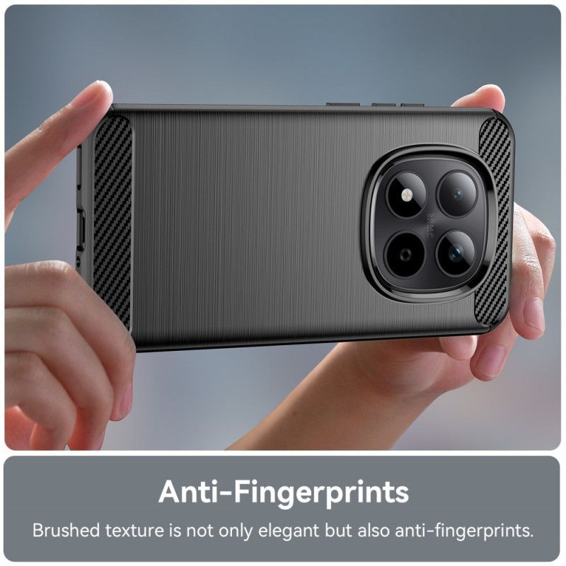 Coque Xiaomi Redmi Note 15 Pro 5G Fibre Carbone Brossée