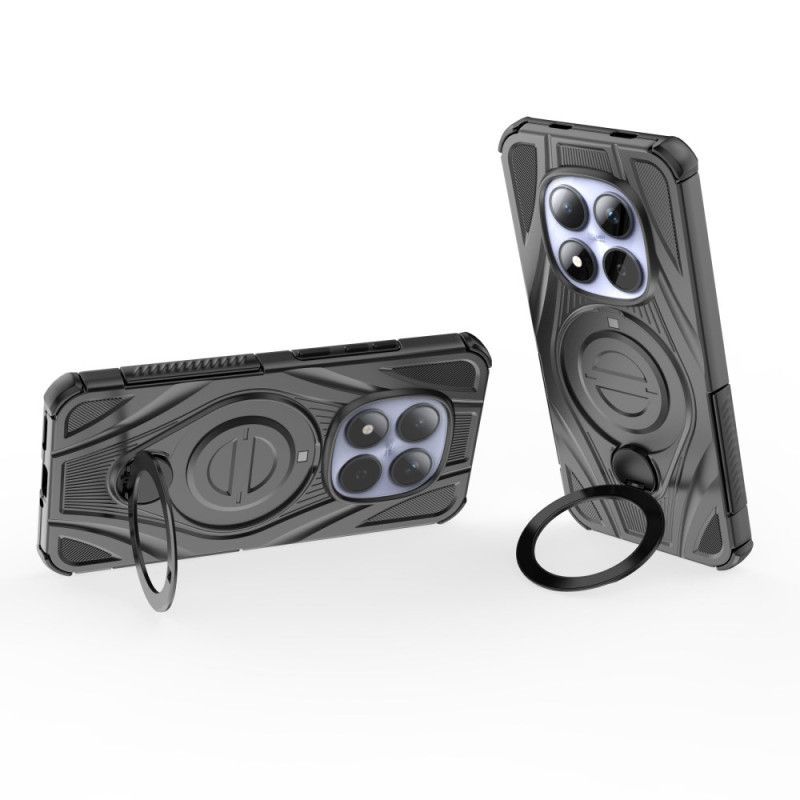 Coque Xiaomi Redmi Note 15 Pro 5G Magnétique avec Support Rotatif