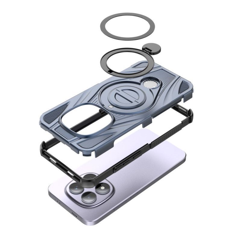 Coque Xiaomi Redmi Note 15 Pro 5G Magnétique avec Support Rotatif