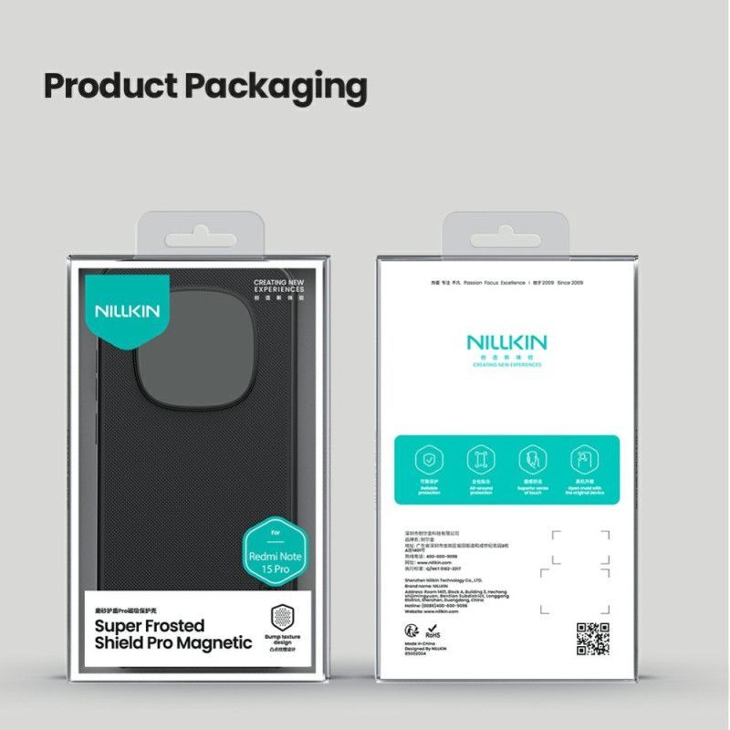 Coque Xiaomi Redmi Note 15 Pro 5G Magnétique NILLKIN Frosted Shield Pro