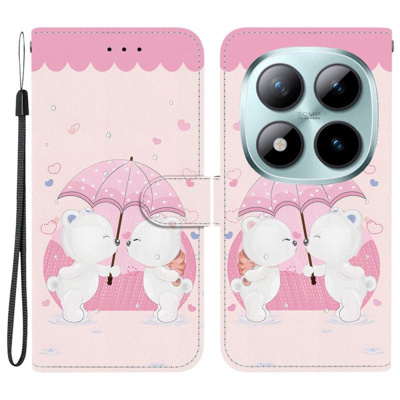 Housse Xiaomi Redmi Note 15 Pro 5G Couple d'Oursons