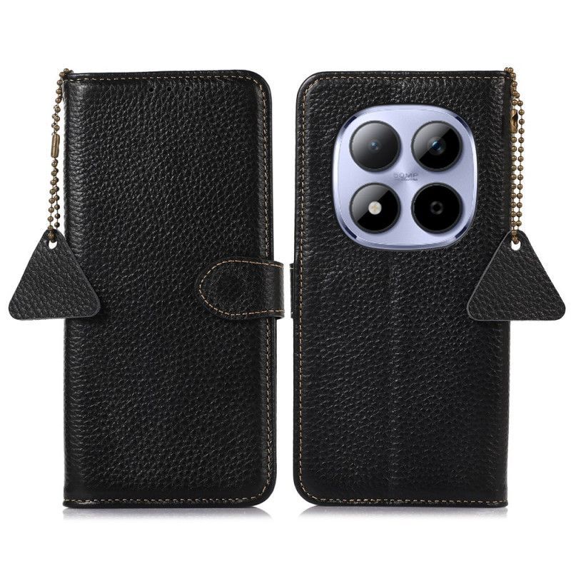 Housse Xiaomi Redmi Note 15 Pro 5G Cuir Véritable