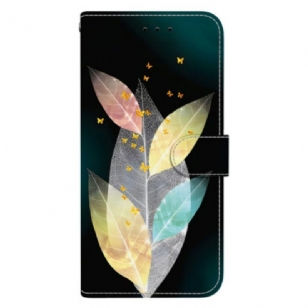 Housse Xiaomi Redmi Note 15 Pro 5G Feuilles Colorées
