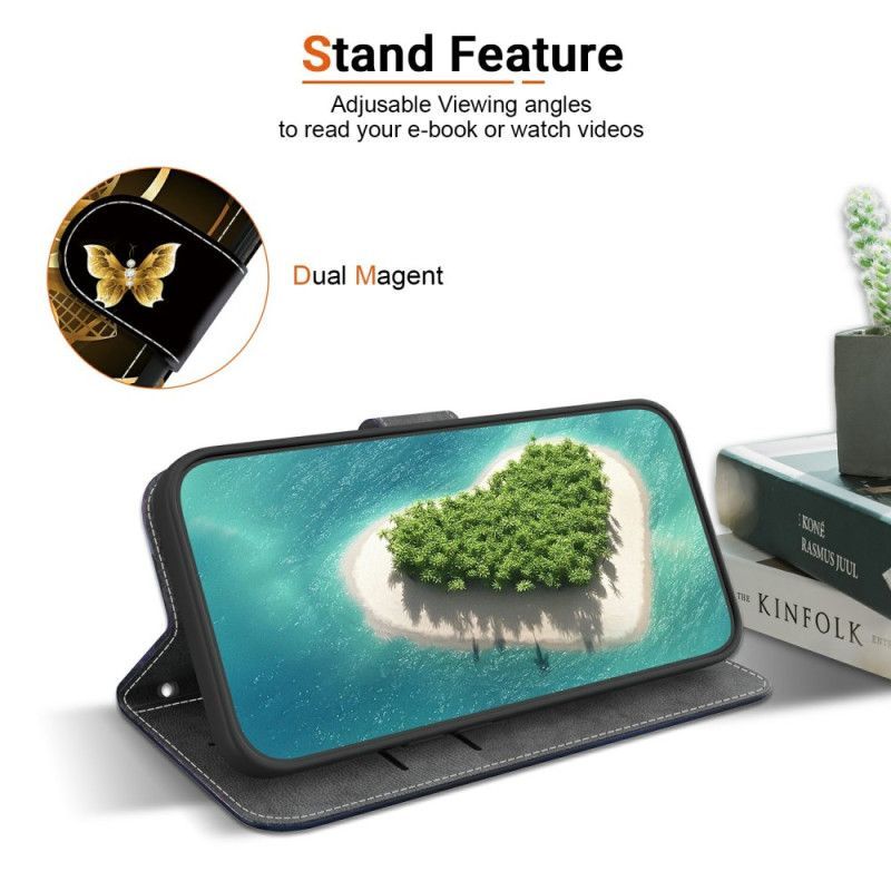 Housse Xiaomi Redmi Note 15 Pro 5G Fleur Dorée