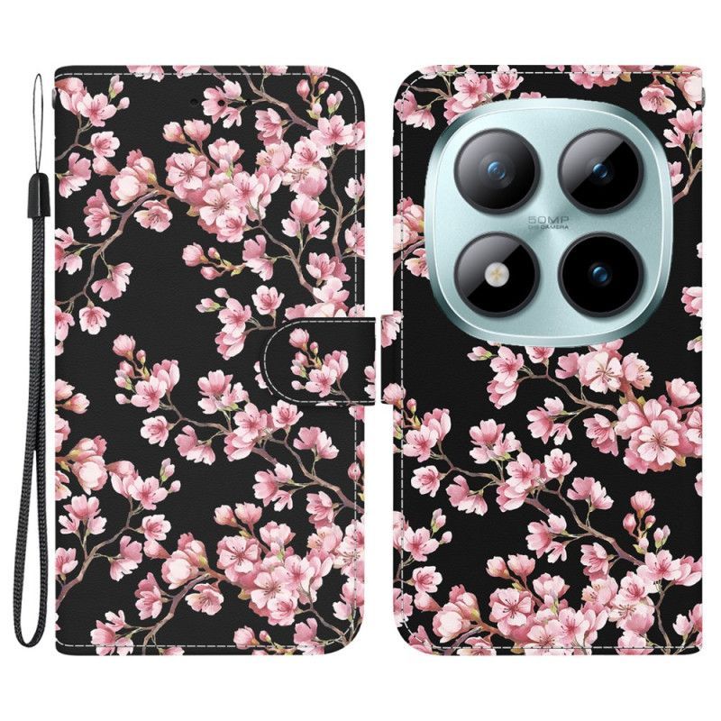Housse Xiaomi Redmi Note 15 Pro 5G Fleurs de Prunier