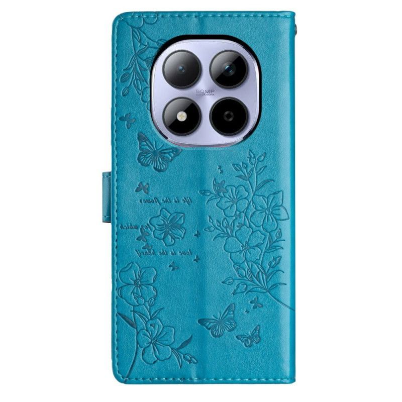 Housse Xiaomi Redmi Note 15 Pro 5G Gravure Florale