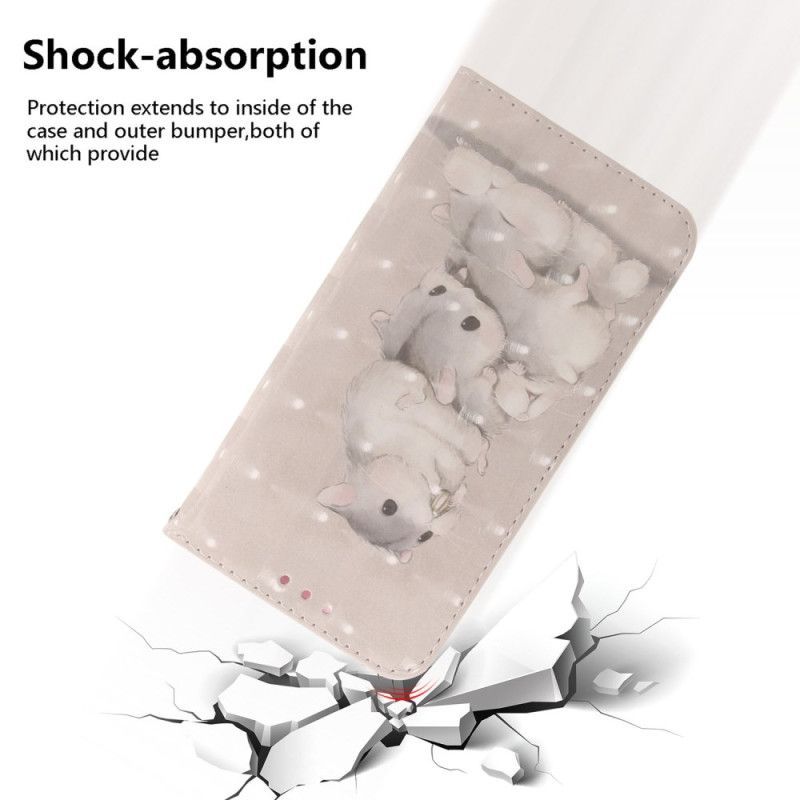 Housse Xiaomi Redmi Note 15 Pro 5G Hamsters à Lanière