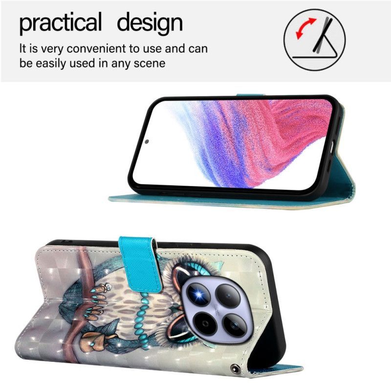 Housse Xiaomi Redmi Note 15 Pro 5G Hibou