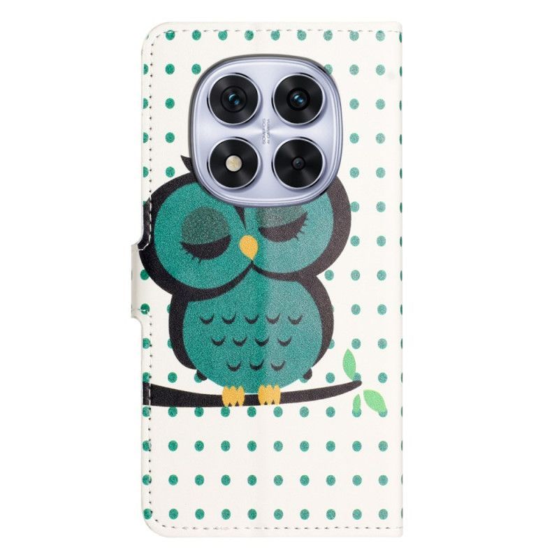 Housse Xiaomi Redmi Note 15 Pro 5G Hibou Endormi