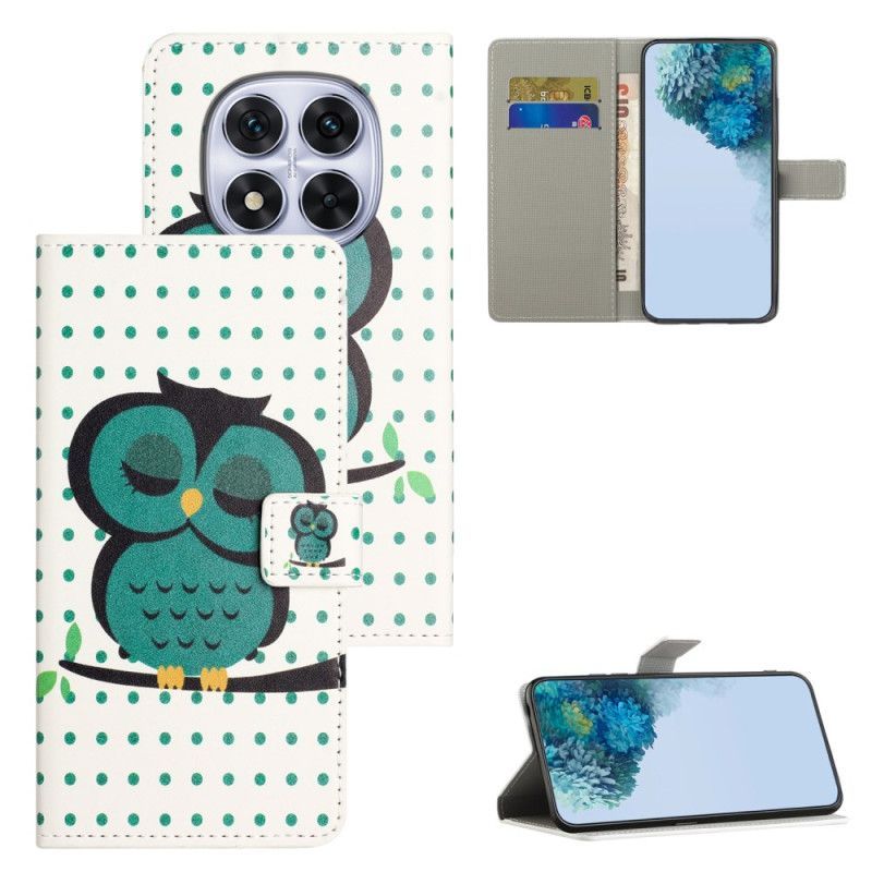 Housse Xiaomi Redmi Note 15 Pro 5G Hibou Endormi