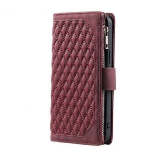 Housse Xiaomi Redmi Note 15 Pro 5G Matelassée Design Rétro