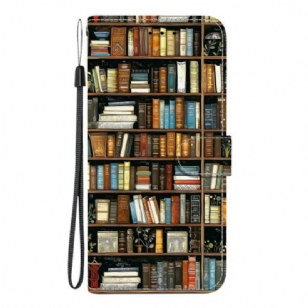 Housse Xiaomi Redmi Note 15 Pro 5G Motif Bibliothèque