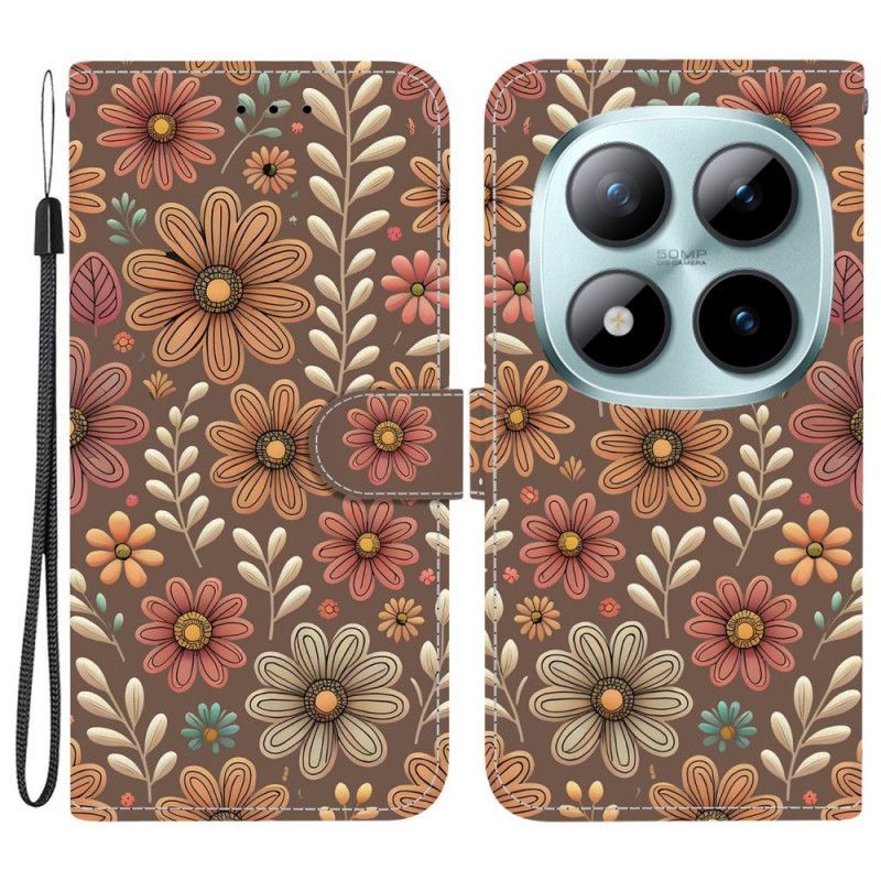 Housse Xiaomi Redmi Note 15 Pro 5G Motif Floral