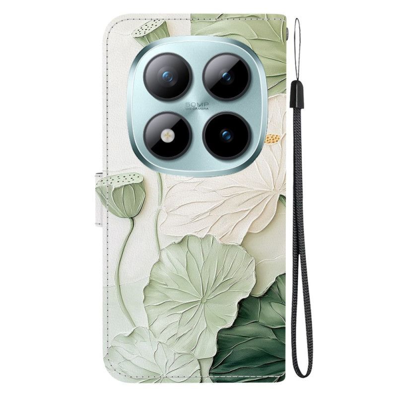 Housse Xiaomi Redmi Note 15 Pro 5G Motif Lotus