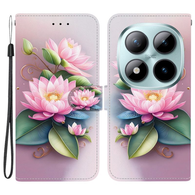 Housse Xiaomi Redmi Note 15 Pro 5G Motif Lotus