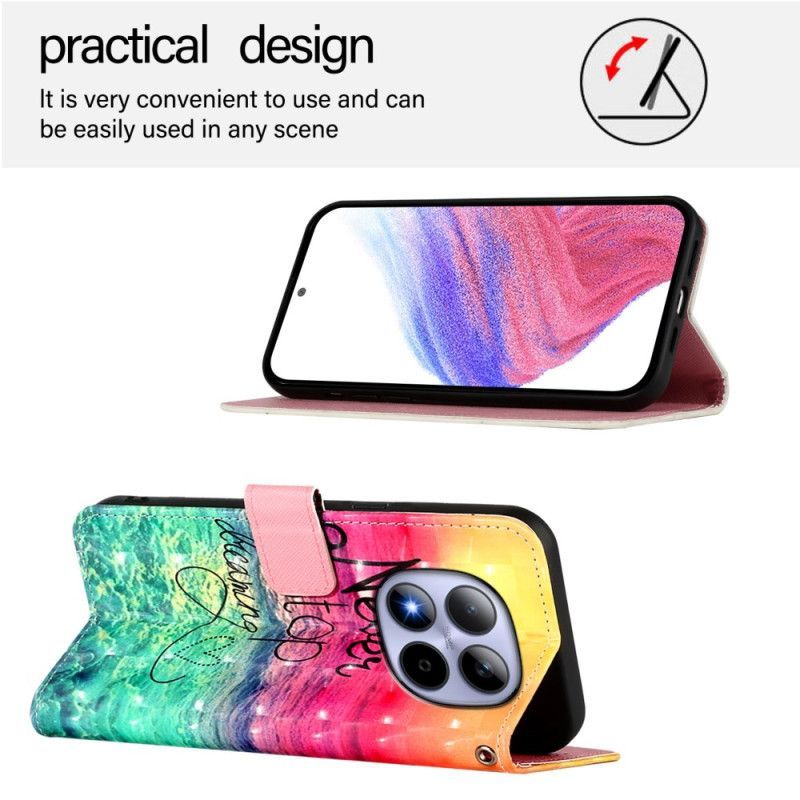 Housse Xiaomi Redmi Note 15 Pro 5G Never Stop dreaming