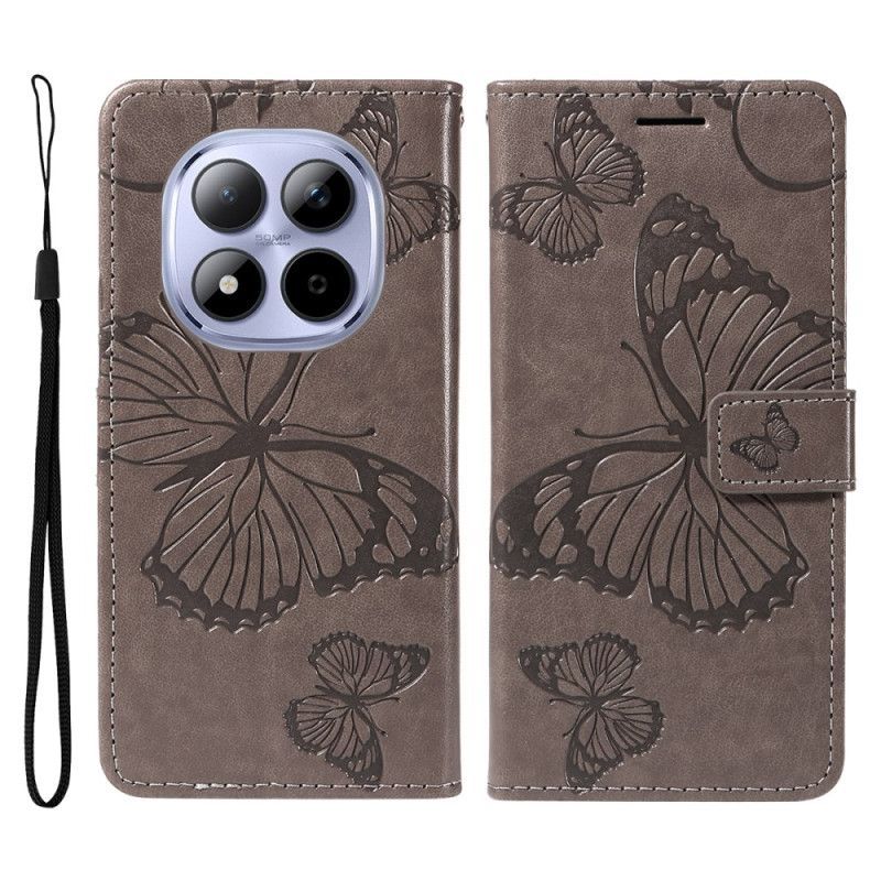 Housse Xiaomi Redmi Note 15 Pro 5G Papillons Géants