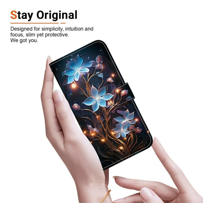 Housse Xiaomi Redmi Note 15 Pro 5G Petites Fleurs Lanternes