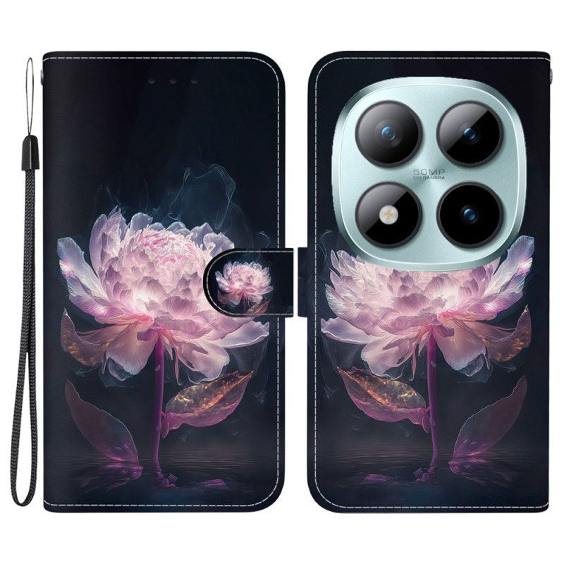 Housse Xiaomi Redmi Note 15 Pro 5G Pivoine Violette
