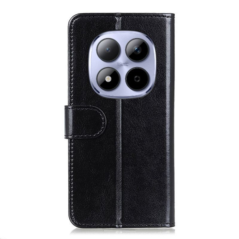 Housse Xiaomi Redmi Note 15 Pro 5G Simili Cuir Verni