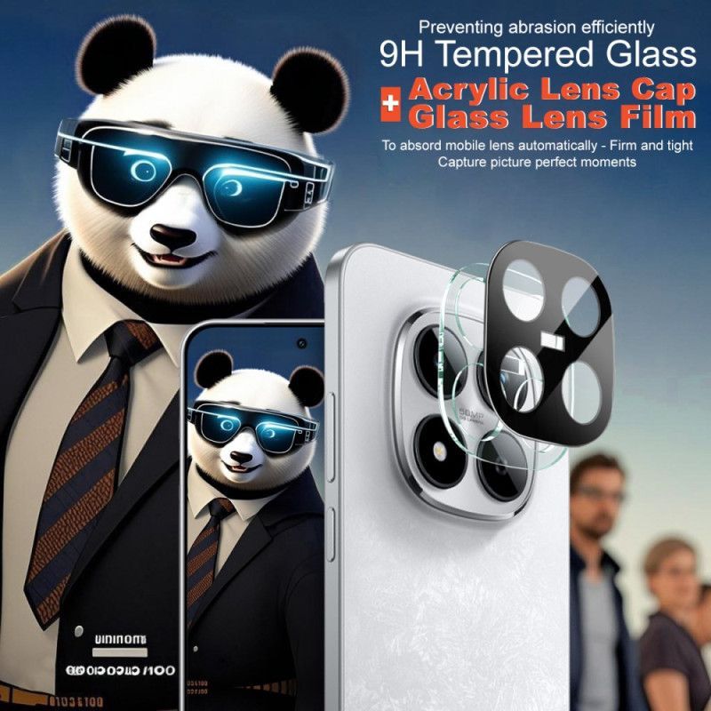 Lentille de Protection en verre Trempé pour Xiaomi Redmi Note 15 Pro 5G / Note 15 Pro Plus 5G / Poco M8 Pro (Noire)