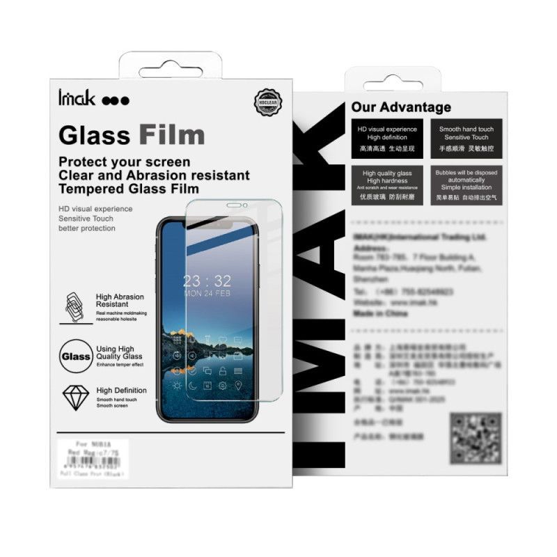 Protection en Verre Trempé pour Écran Xiaomi Redmi Note 15 Pro 5G (compatible déverrouillage par empreinte digitale)