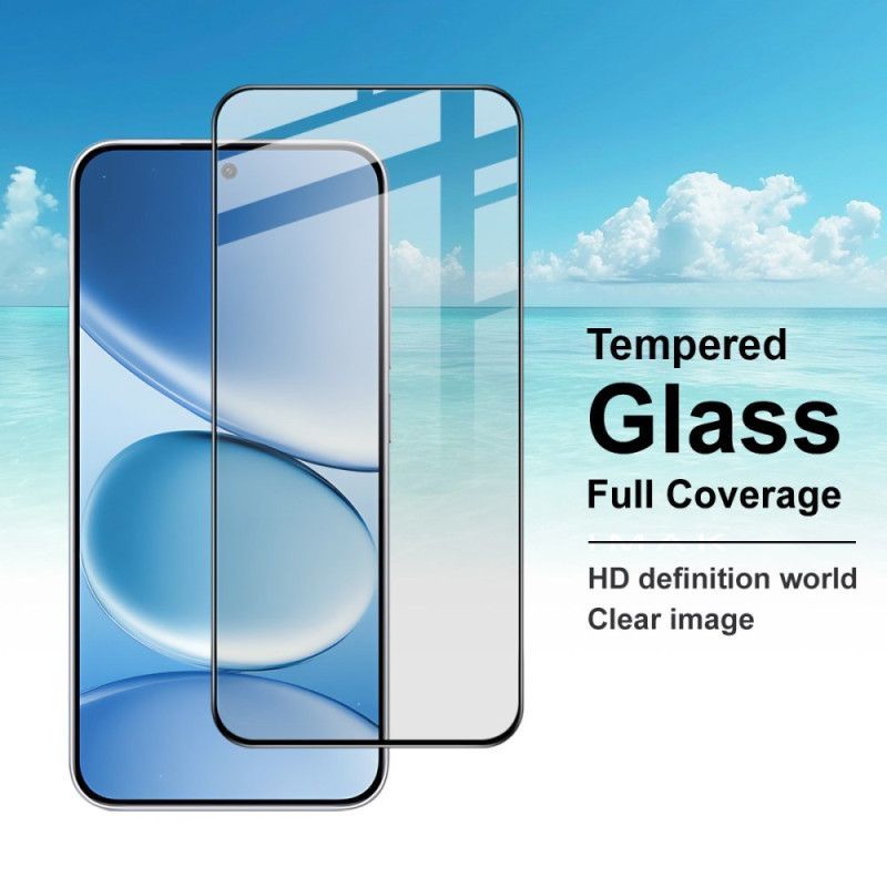 Protection en Verre Trempé Intégrale pour Écran Xiaomi Redmi Note 15 Pro 5G (compatible déverrouillage par empreinte digitale)