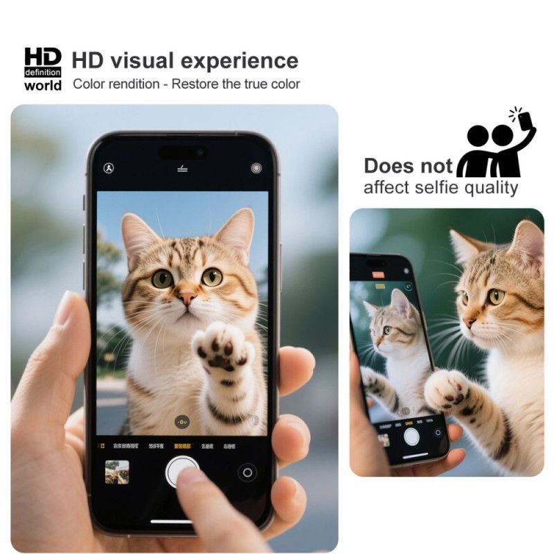 Protection en Verre Trempé Intégrale pour Écran Xiaomi Redmi Note 15 Pro 5G (compatible déverrouillage par empreinte digitale)