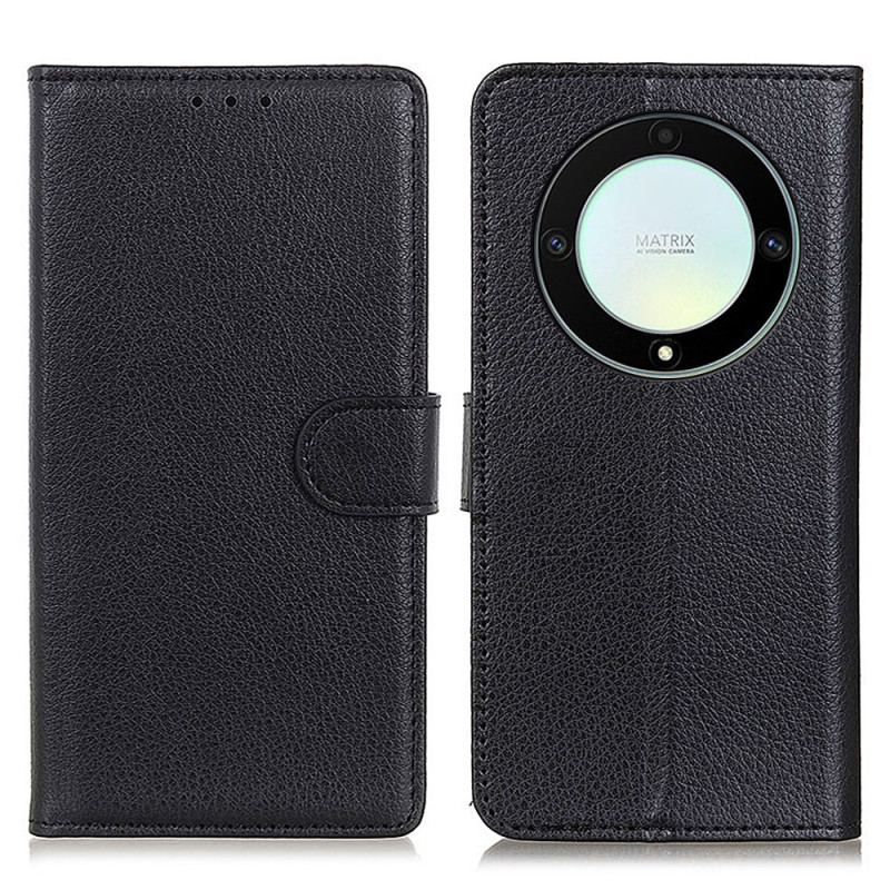Housse Honor Magic 5 Lite Simili Cuir Traditionnel