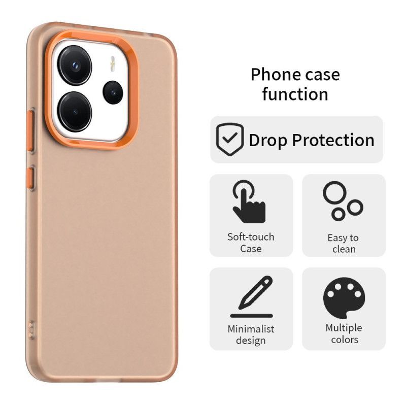 Coque Xiaomi Redmi Note 14 4G Givrée Colorée