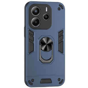 Coque Xiaomi Redmi Note 14 4G Hybride avec Anneau-Support