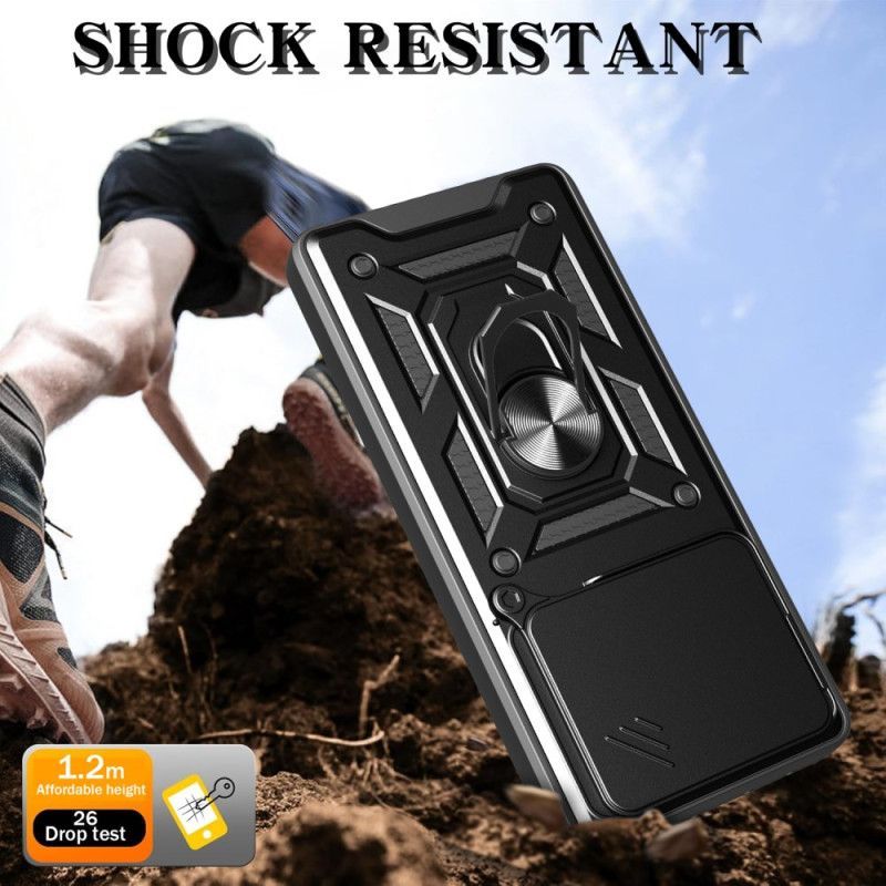 Coque Xiaomi Redmi Note 14 4G Protection Coulissante pour Caméra