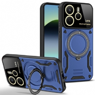 Coque Xiaomi Redmi Note 14 4G Support Rotatif Magnétique