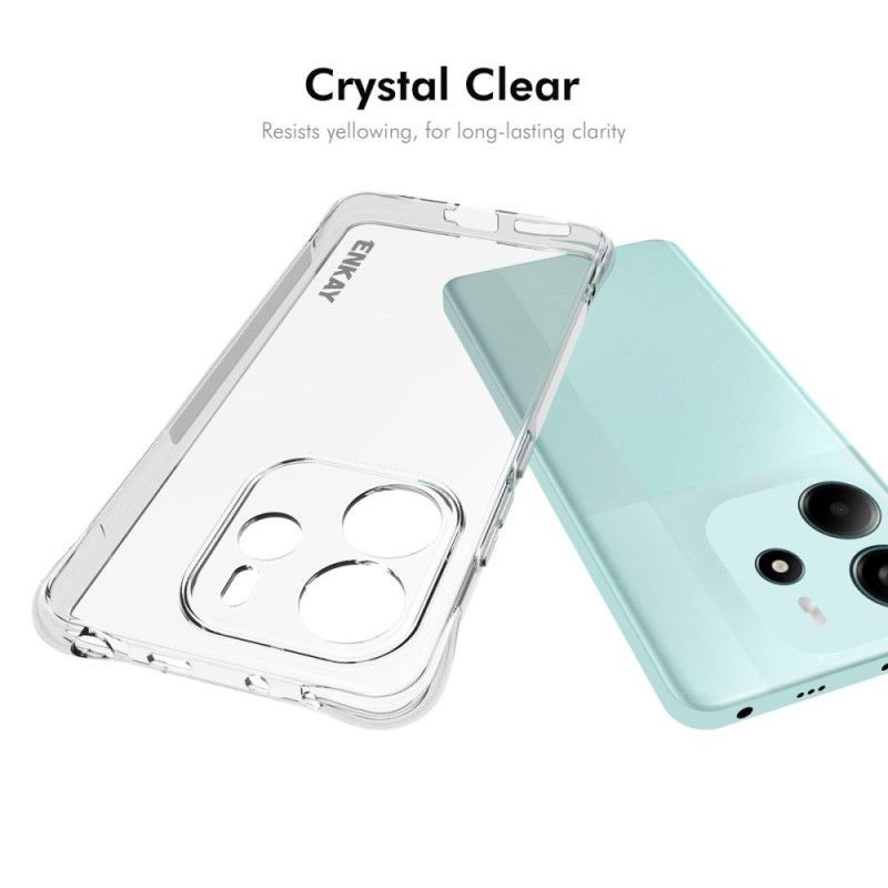 Coque Xiaomi Redmi Note 14 4G Transparente ENKAY