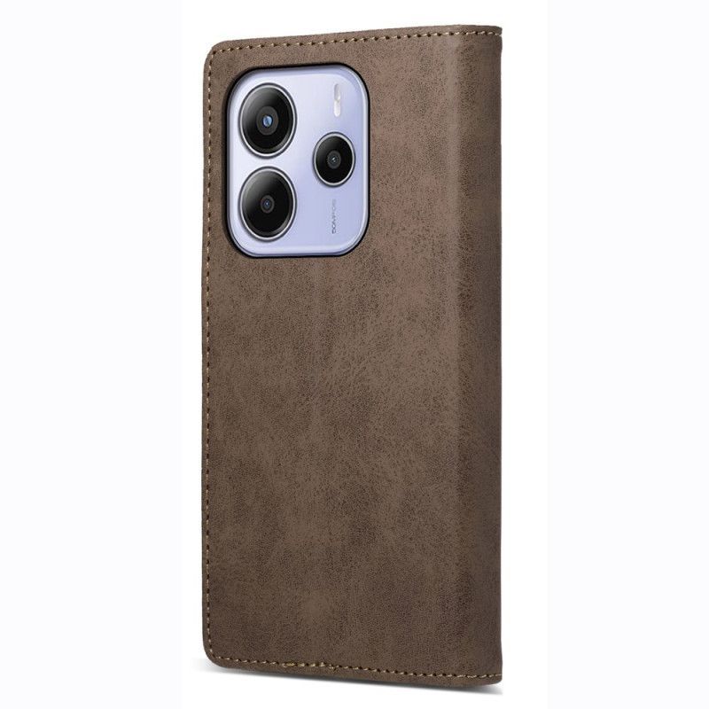 Flip Cover Xiaomi Redmi Note 14 4G Blocage RFID Vintage