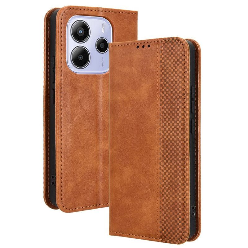 Flip Cover Xiaomi Redmi Note 14 4G Frise Vintage
