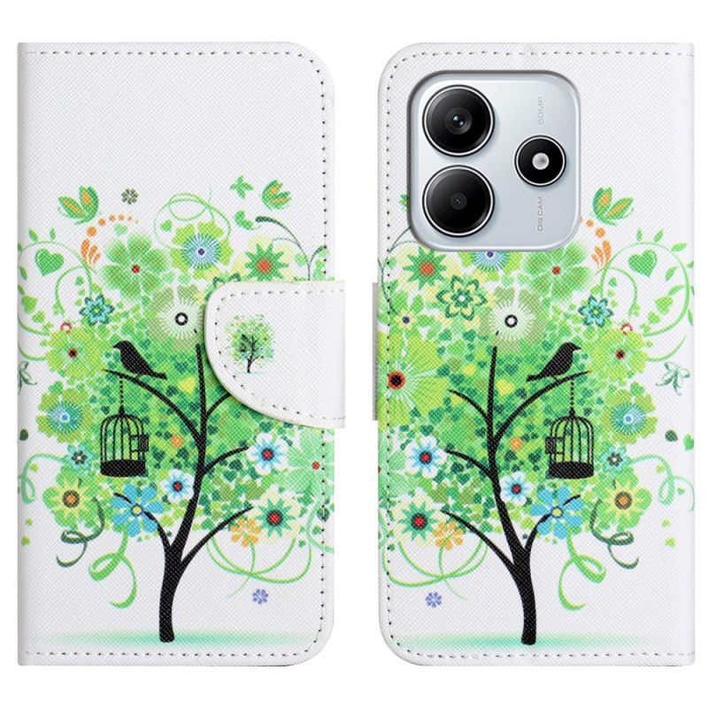 Housse Xiaomi Redmi Note 14 4G Arbre Vert