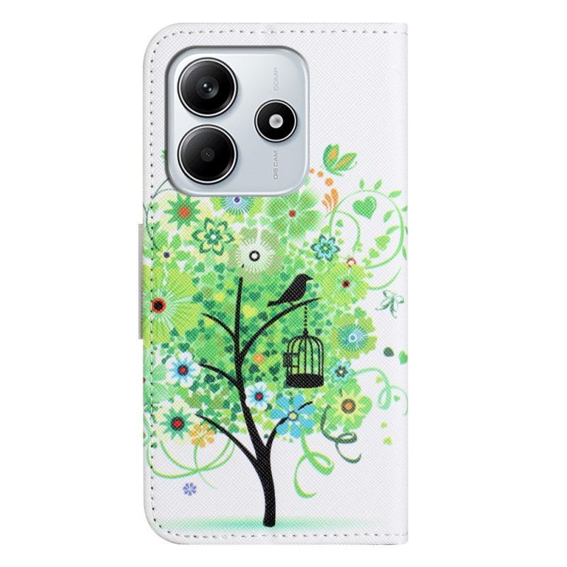 Housse Xiaomi Redmi Note 14 4G Arbre Vert