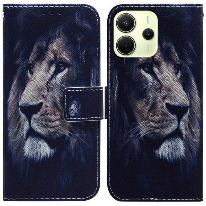 Housse Xiaomi Redmi Note 14 4G Dreaming Lion
