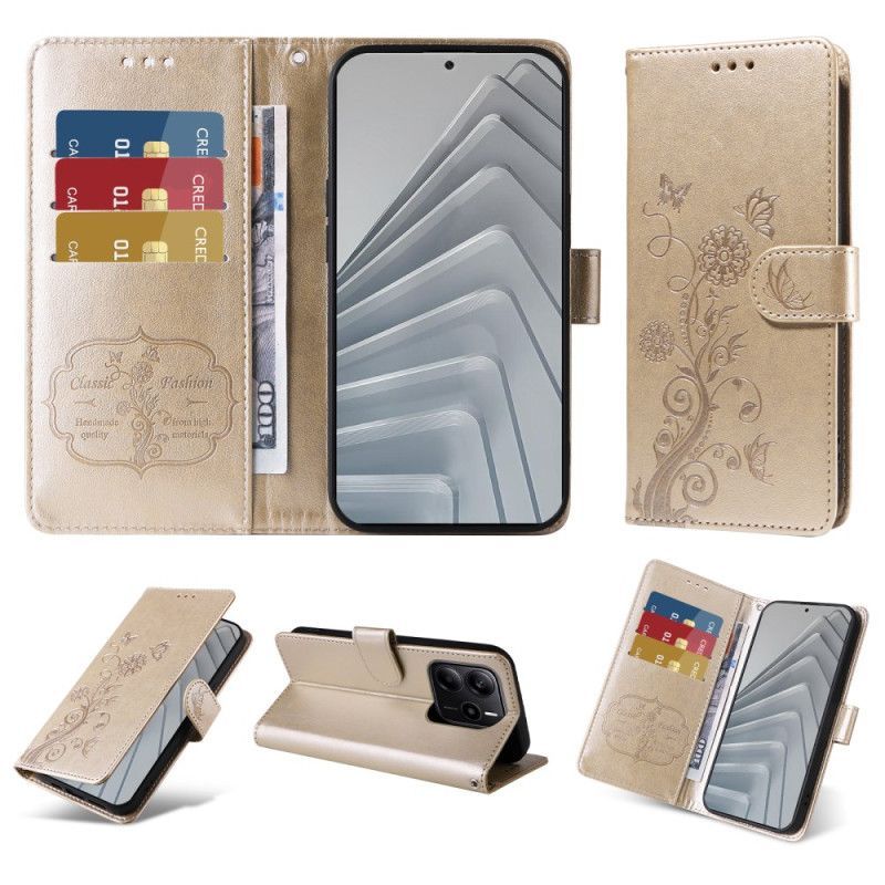 Housse Xiaomi Redmi Note 14 4G Floralies