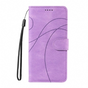 Housse Xiaomi Redmi Note 14 4G Lignes Ondulées