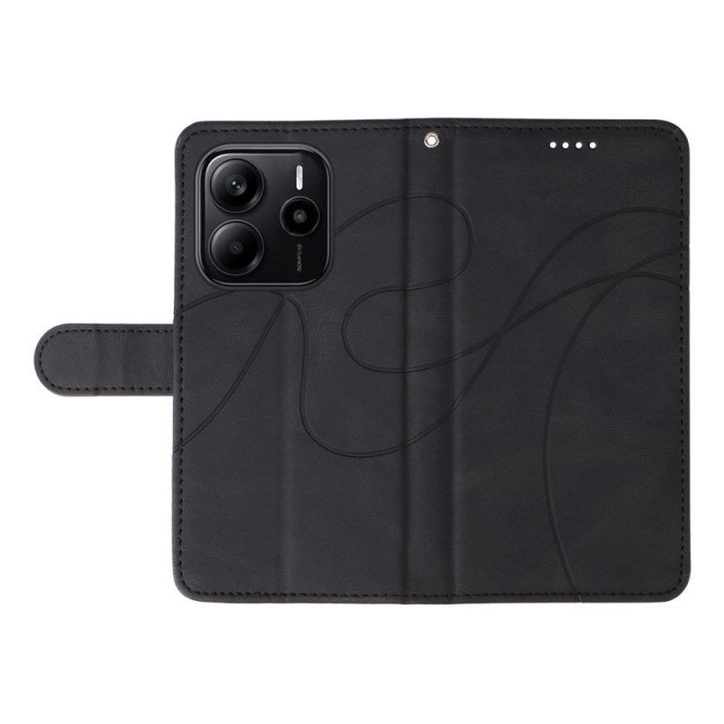 Housse Xiaomi Redmi Note 14 4G Lignes Ondulées