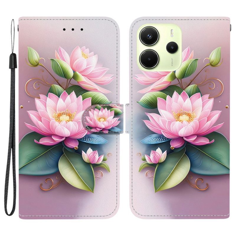 Housse Xiaomi Redmi Note 14 4G Lotus