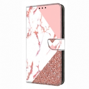 Housse Xiaomi Redmi Note 14 4G Marbre Triangulaire