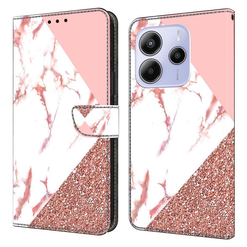 Housse Xiaomi Redmi Note 14 4G Marbre Triangulaire