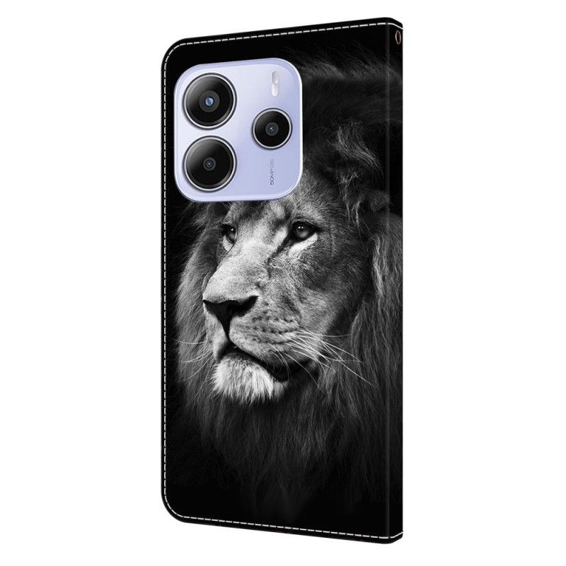 Housse Xiaomi Redmi Note 14 4G Motif Lion