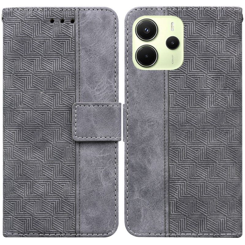 Housse Xiaomi Redmi Note 14 4G Motif Tissé