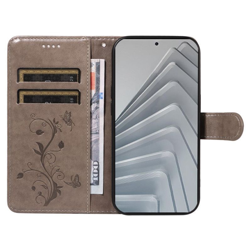 Housse Xiaomi Redmi Note 14 4G Motifs Floraux