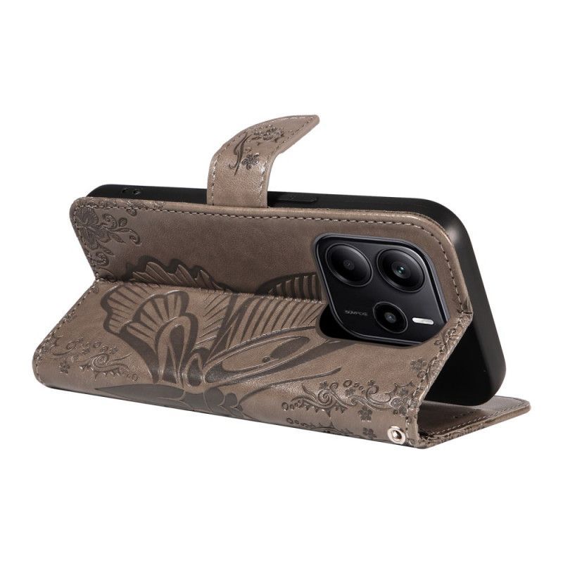 Housse Xiaomi Redmi Note 14 4G Papillon Imprimé