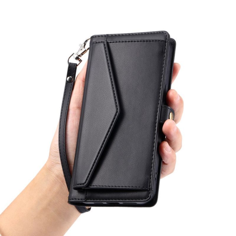 Housse Xiaomi Redmi Note 14 4G Pochette à Lanière